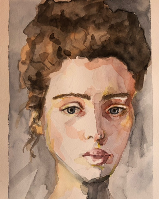 Watercolour Portrait Louisa