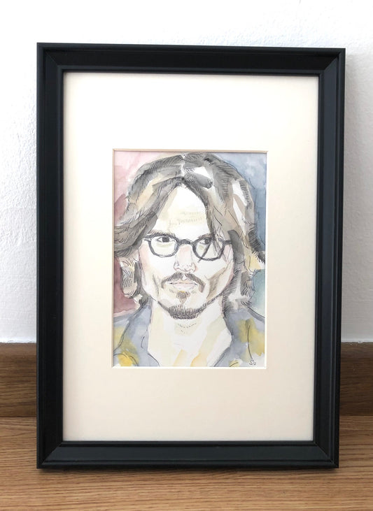 Watercolour Portrait Johnny